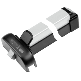 BKS Druckstange B 7131,GF VB,UG,schwarz/si, 1300mm,3-Pkt-V