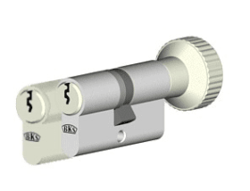 BKS Knaufzylinder 8806,N+G, BL 35/ K 35mm,vs.,ms matt
