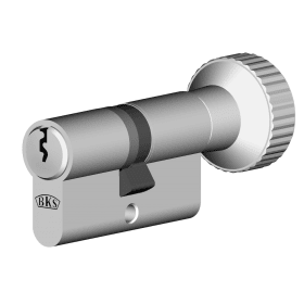 BKS Knaufzylinder 8806,N+G, BL 45/ K 50mm,vs.,ms matt vern.