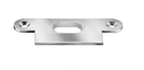 BKS Lappenschließblech B 9000,DL,24/28x270x3 rd,edelstahl