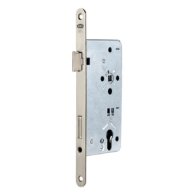BKS Einsteckschloss B-00240,PZW92/10,D65,F28x280ktg,stumpf,NiSi,DL
