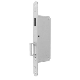 BKS Schiebetürschloss G353,UG,F18x260rd,NiSi