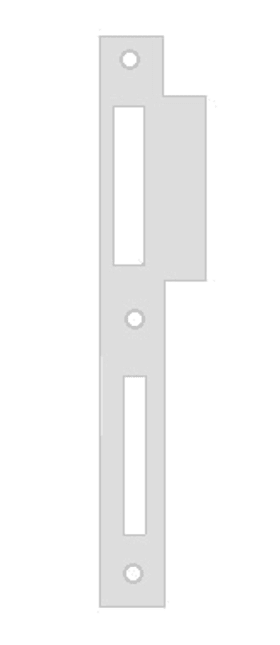 BKS Lappenschließblech S404,DR,24/40x170x1,5 ktg,nickelsilber