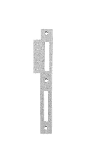 BKS Lappenschließblech S404,DR,30/46x217x2 ktg,nickelsilber