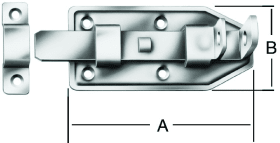 VORMANN TÜRSCHLOSSRIEGEL GERADE VZ 180 X 65 MM 000105180Z