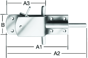 VORMANN SI.-STALLRIEGEL 200X65 FVZ 000108 200ZF