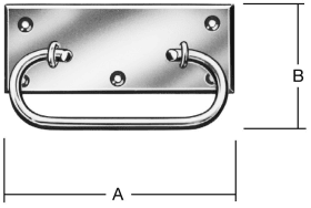 KISTENGRIFFE 000198 120Z 118 X 50 X 1,75 MM