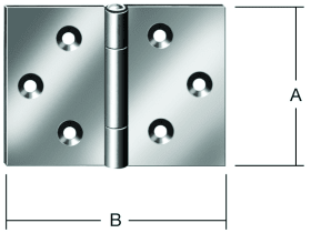 VORMANN SCHARNIER BREIT DIN 7954 D VZ 30 X 45 X 0,9 MM 000504030Z