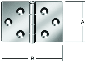 SCHARNIERE 000704 080Z VZ 80X120 MM 