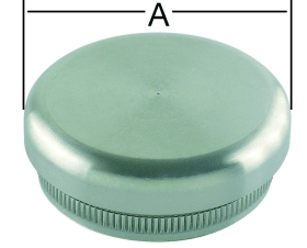 VORMANN ENDKAPPE F. RF-HANDLAUF RF 2ST. WKST.-NR. 1.4301 DIN 17440 006009 043RF