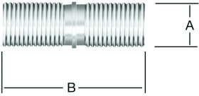VERBINDUNGSSCHRAUBEN KST.WEISS M10X0 ,75X25 MM Z.VERB.HOLZ (4 ST.) 006042 000
