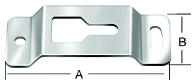 VORMANN AUFHÄNGELASCHE 74X32 RF 010255 000