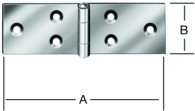 TISCHBAND NIRO 010505 160 160X37 MM 