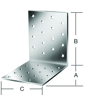 VORMANN LOCHPLATTENWINKEL 60X60X40 SEND. VZ. 070935 000