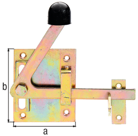 GARTENTORFALLE 300 VZ MIT ROTEM KNOPF TYPIDEAL 21 03 73