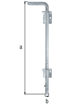 BODENSCHIEBER 322 400 MM FEUERVERZINKT 21 10 11