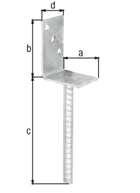 L-PFOSTENTRÄGER M.RIFF. 326/K 3 21 39 54 