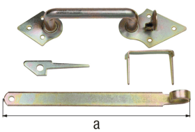 STALLTÜRKLINKEN 3009 GVZ KPL-250 MM 31 03 32 4004338310332