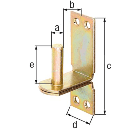 HAKEN D 2 AUF PLATTE 13MMGVZ 31 14 38 