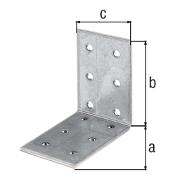 LOCHPLATTENWINKEL VZ/8634 40X40X60X2,5 MM 33 06 51
