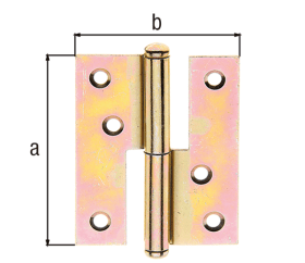 AUSHEBE-SCHARNIERE LS. VZ/960 80X65X1,8 MM 33 37 51 4004338333751