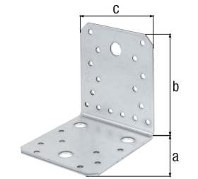 WINKELVERBINDER 8620 50 X 50 X 40 MM EDELSTAHL 33 52 05 4004338335205