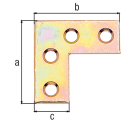 MÖBELWINKEL VZ/834 60X60 MM 33 69 50 