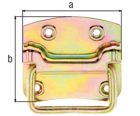 SCHWERE KISTENGRIFFE VZ/1205K/120 120X85X15 MM 34 75 36