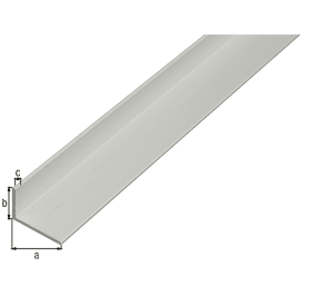 GAH ALU-WINKELPROFIL 1000 X30X15X2,0 MM SILBERFARBIG ELOX. 47178 1