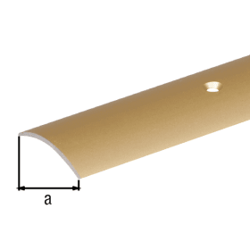 TEPPICH-ÜBERGANGSSCHIENE EDELSTAHL 0,9 MTR. 30 MM 47 61 51