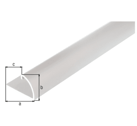 TEPPICH-ABSCHLUSSCH. LM=2M 13,5 X 9 MM SILBER 47 70 59 (7690)
