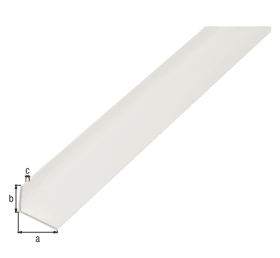 WINKELPROFIL KUNSTSTOFF WEISS 20X10X1,5/2M 47 93 29 VE=1ST.