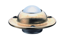 KUGELROLLE E31.019 STAHLKUGEL SCHWARZ GEHÄUSE VERZINKT