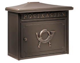 BRIEFKASTEN SYLT 1883 KUPFER METALLIC 128305