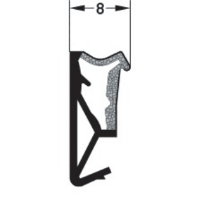 FLÜGELFALZDICHTUNG SP 125 GGR 