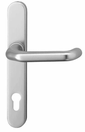 Dieckmann Alu-Rahmen-Drücker-Garnitur, Serie Kronos, 8mm VKT, 92 PZ, 1300/035 F01