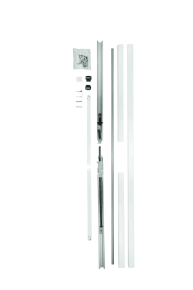 64174011 GLEITSCHIENE G GSR-SYSTEM GSR-EMF 2/V/BG,WEISS RAL 9016