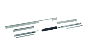 OT-GLEITSCHIENE,FÜR OBEN-TÜRSCHLIESSER ER G-GSR-EMR 1/V,EDELSTAHLFARBIG MATT