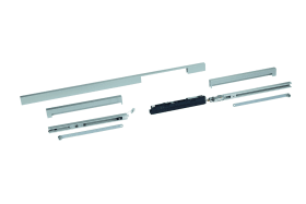 64225001 GLEITSCHIENE G GSR-SYSTEM, GSR-EMR 1G/V, SILBER