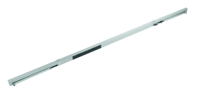 GLEITSCHIENE GSR-EMR 2/V/BG 64277011 .INTEGR.RMZ U.FESTST.I.BEID.TÜRFL.WEISS