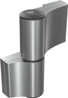 Dr. Hahn Aufschraubband Türband 4 AT M911,zweiteilig,20/86,EV1 eloxiert/schwarz,Ankerschraube 58mm Stahl