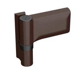 Dr. Hahn Aufschraubband KT-EV P207,zweiteilig,15-20,RAL 8077/schwarz,Direktverschraubung,BF20