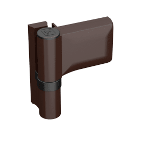 Dr. Hahn Aufschraubband KT-SN P306,zweiteilig,15-20,RAL 8077/schwarz,Direktverschraubung,BF20,mit Aufdeckverschraubung
