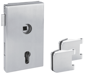 Hermat Ganzglastürschloss 6053/6315,PZ,8mm,DL,ER,FlüFA