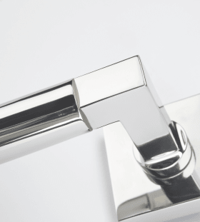 Hermat Drückergarnitur 1831/2311.SC,Ros.,eck.,BB,8,ER pol.,TS 37-47