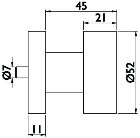 Hermat Knopf 2331.SC/3127,o.Schl.ros.rd,8,F68/F69