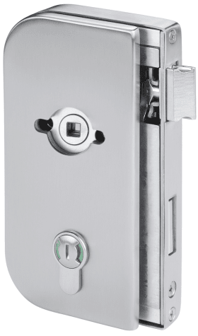 Hermat Ganzglastürschloss 6036.R,WC/SS,8mm,DL,ER,FlüFA