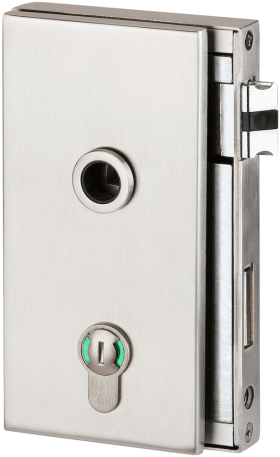 Hermat Ganzglastürschloss 6056,WC/SS,8mm,DL,ER,FlüFA