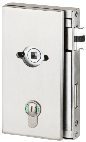 Hermat Ganzglastürschloss 6056.R,WC/SS,8mm,DL,ER,FlüFA