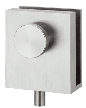 Hermat Türfeststeller 6009/6610.F,Türblattmontage,H61mm,edelstahl/naturfarbig